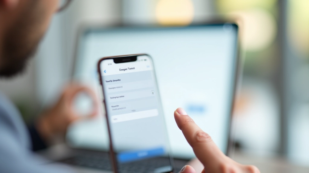 Close-up van smartphone met geoptimaliseerd formulier, duidelijke velden en Nederlands toetsenbord zichtbaar