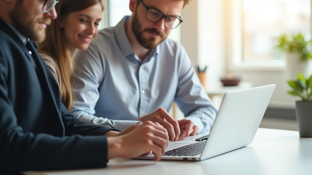 Team werkende aan formulierontwerp